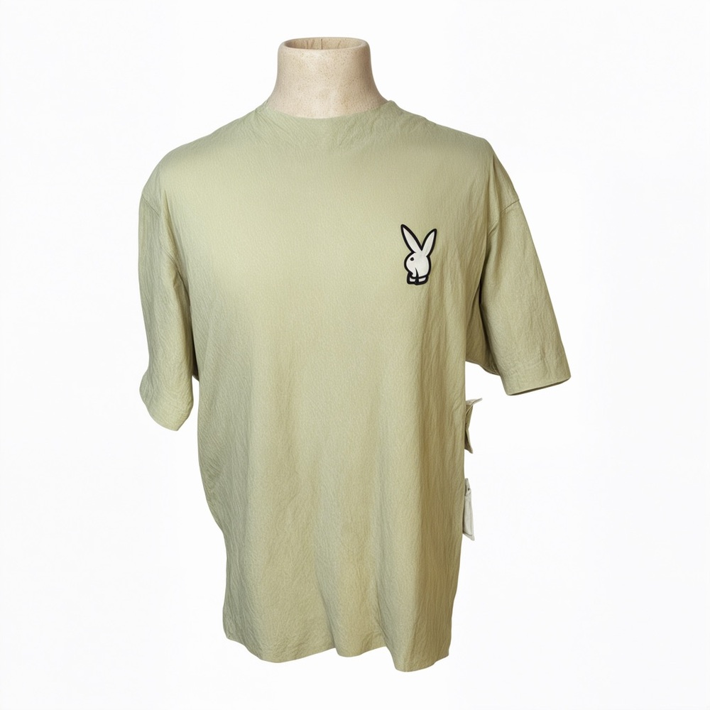 Playboy x PacSun Men’s T-Shirt (M) – Sage Green, NWT